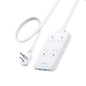 Anker 8-in-1 charging station in white with multiple ports, including 20W fast charging for smartphones and devices.