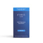 Unflavored Mellö Magnesium travel sticks by Foria in a white caddy with 10 sticks, shown in a close-up front view.