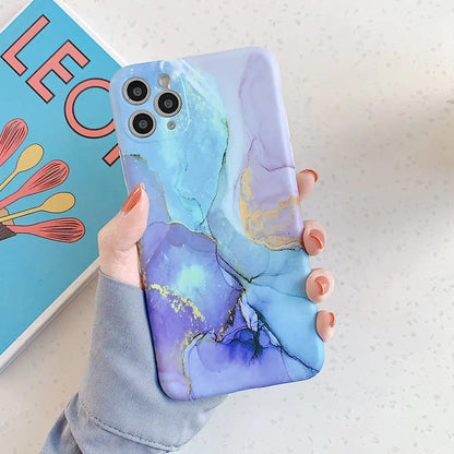 Gradient Marble Phone Case