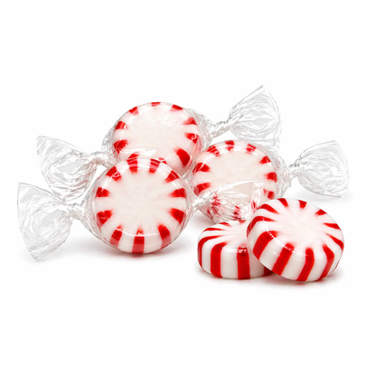 Assorted Starlight Peppermint Hard Candy from Candy In Bulk in a large value bag, showing colorful peppermint candies ready to enjoy.