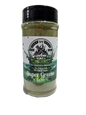 Hi-West Super Greens drink mix in a green powder container, showcasing the green drink powder by Hi-West Foods, Inc.