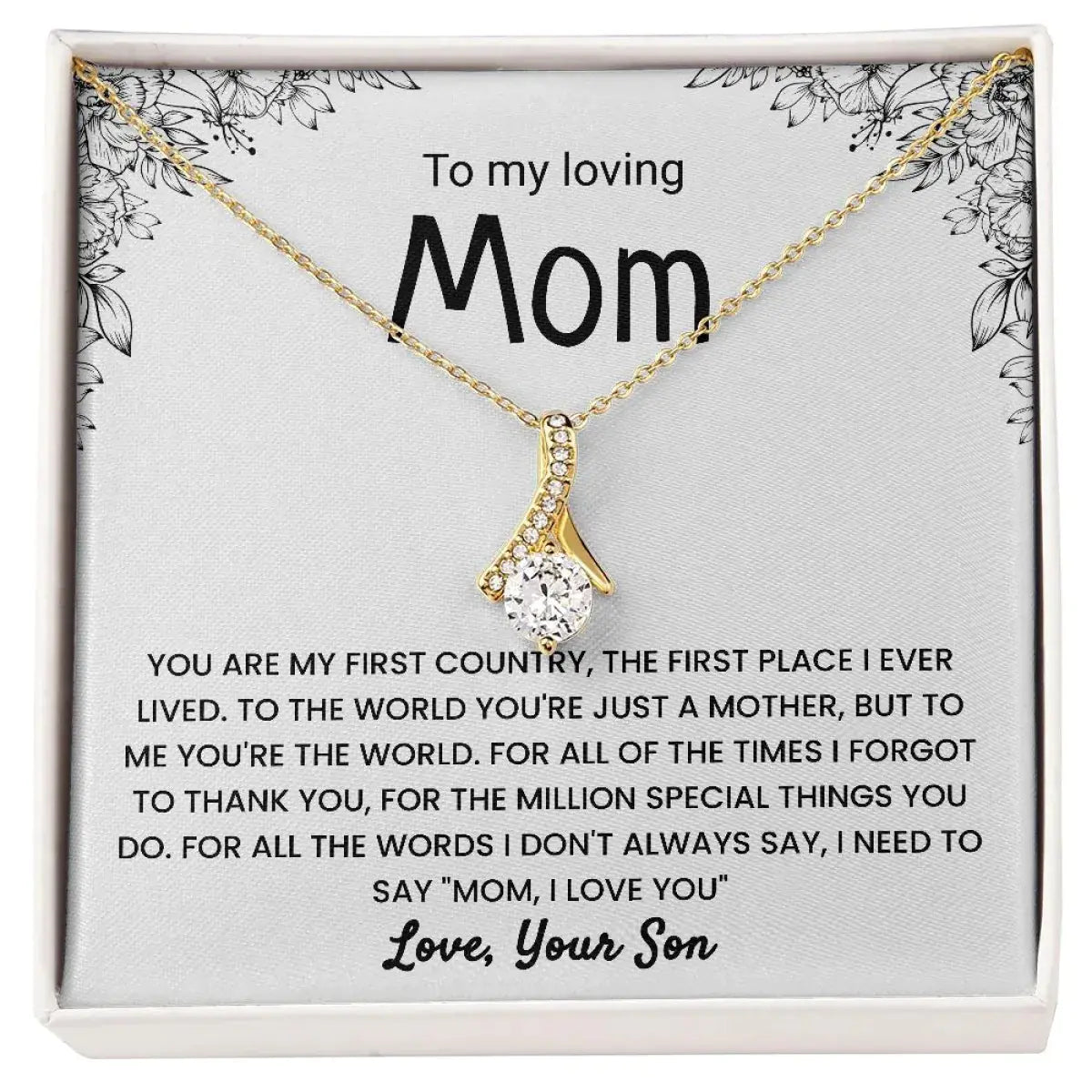 Zircon Herringbone Necklace