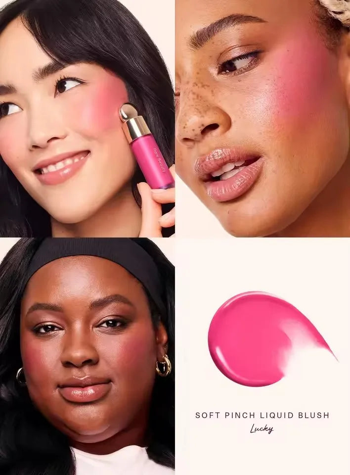 Hot Rare Beauty 7 colors Mashed Potatoes Blusher Cream Long Lasting Matte Moisturizer Liquid Blush Lip Gloss Makeup Cosmetics
