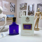 Blushimmer Creed Aventus Eau de Parfum, Water Santal, Green Irish Tweed unisex perfume bottles with elegant packaging and perfume sprays