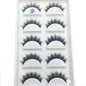 Blushimmer 15 style 3D faux mink false eyelashes with thick, wispy, natural look for dramatic eye makeup.