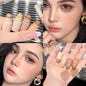 4 in 1 Contour Highlighter Stick 4 Colors Moisturizing Natural Matte Brown Nose Shadow Makeup Matte Shimmer Eyeshadow Stick Set