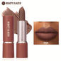 Barely Matte Cocoa Lipstick Creamy Texture Nourishing Care Long Lasting Waterproof  All Skin Types Brown Hue Matte Lipstick