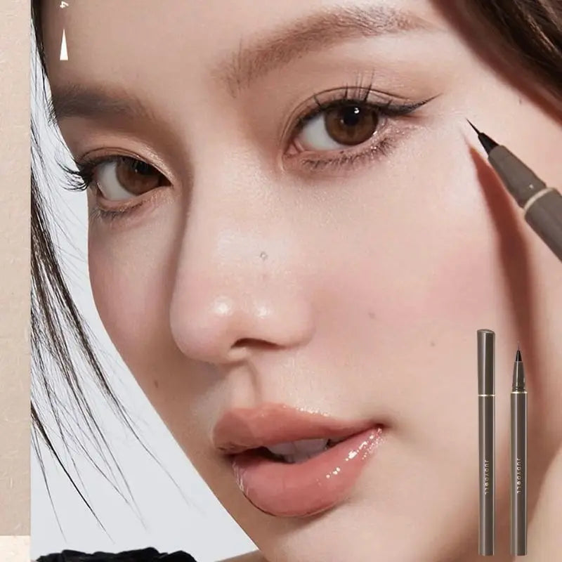 Blushimmer Judydoll liquid eyeliner pen with ultra-fine tip, waterproof, smudge-proof, long-lasting for precise lash line application