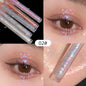 1pc Liquid Eyeshadow Super Shine Pink Pearlescent Glitter Eyeliner Long Lasting Waterproof Eye Shadow Glitter Party Eye Makeup