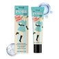 Blushimmer pre-makeup pore primer smoothing skin texture, controlling oil, moisturizing, and creating an even, invisible pore finish.