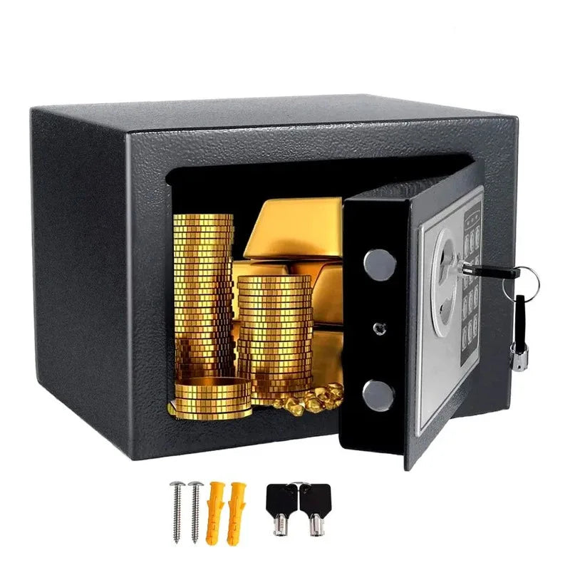 Electronic Digital Keypad Lock Security Box All Steel for Home fireproof file cabinet fireproof lock box small