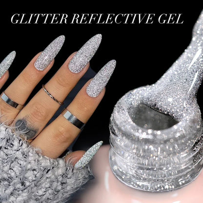 Blushimmer UR SUGAR 15ml translucent white gel polish for nails, semi-permanent UV gel nail art and soak-off varnish.