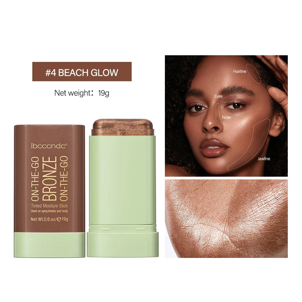 Blushimmer waterproof cream blush stick with brightening red color, easy to apply, high color payoff, suitable for enhancing skin tone.