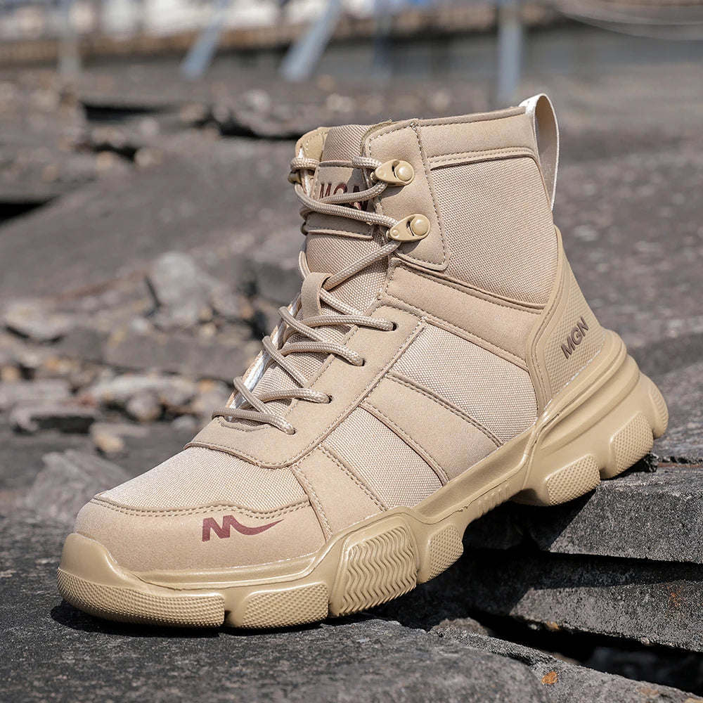 Steel Toe Cap Shoes For Men Protective Shoes Work Boots Puncture Proof Safety Shoes Men Work Shoes Sneakers Construction Shoes ﻿