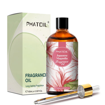 Blushimmer PHATOIL 100ml coconut and vanilla fragrance oil with bubble gum, sea breeze, and white musk scent for candles and soap making
