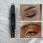 Blushimmer dual-ended eyeshadow stick with matte and shimmer shades, waterproof and long-lasting creamy pencil for smoky or natural looks