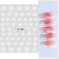 Black and white nail art stickers featuring sexy woman and girl designs, perfect for press-on nails and nail decoration by Blushimmer.