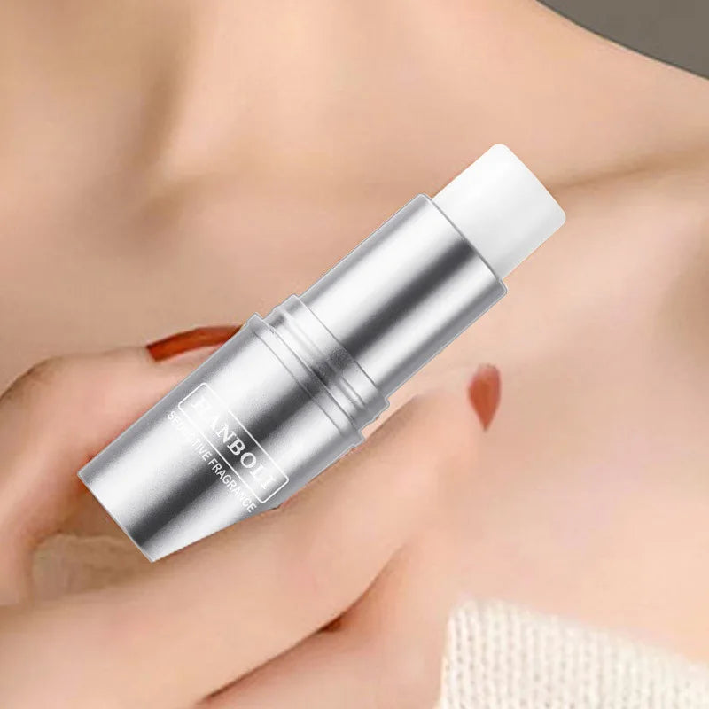 Blushimmer solid perfume for men and women, natural fresh scent, light and long-lasting, portable fragrance in a sleek container