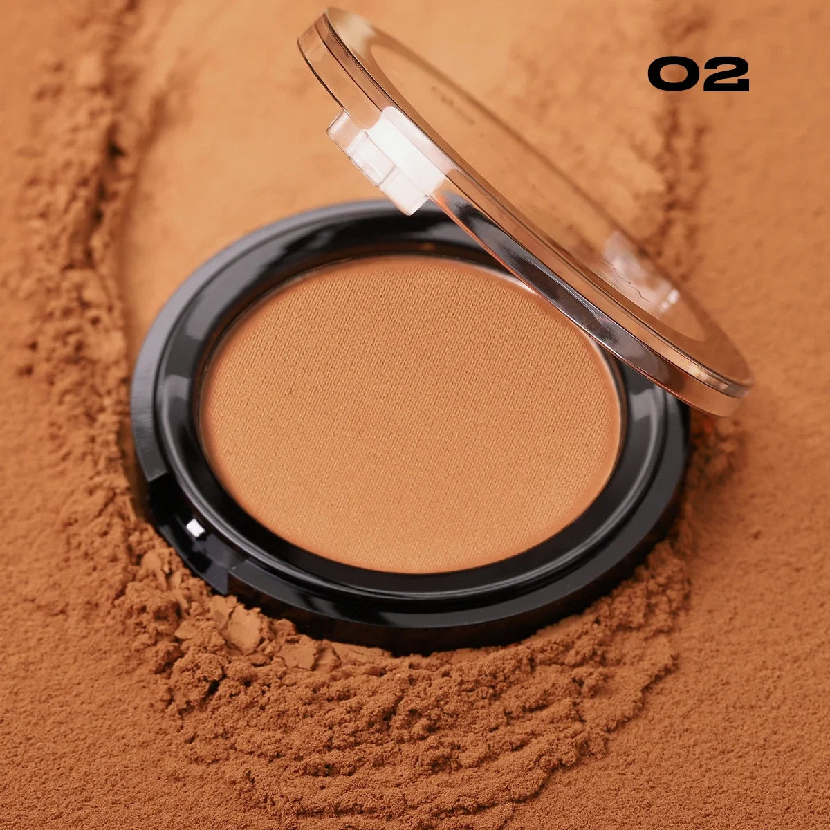 Blushimmer Professional Matte Contour Powder Palette with bronzer and highlighter for 3D face shaping and long-lasting makeup.