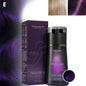 Hair Dye Shampoo For Gray Hair For Women Men Natural Hair Dye Kit Semi Permanent Hair Dye Shampoo Black Brown Purple 200ml