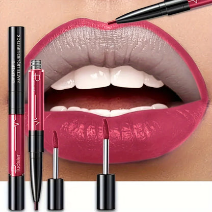 Blushimmer waterproof long-lasting lip liner pencil with high pigment, smooth matte finish, sweatproof and non-fading lip contour makeup