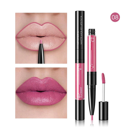 Blushimmer waterproof long-lasting lip liner pencil with high pigment, smooth matte finish, sweatproof, non-fading lip contour makeup