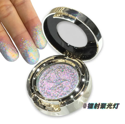 SheenEffect chameleon pigment Eyeshadow Single eye shadow Long-lasting Highlighter Easy to blend portable Makeup Cosmetics