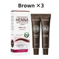 Professional Henna Eyelash Eyebrow Dye Tint 15-minute Fast Deying Cream Tattoo Brow Semi Permanent Eyebrows Tint Dye Makeup