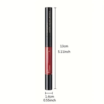 Blushimmer waterproof long-lasting lip liner pencil with high pigment, smooth matte finish, sweatproof, non-fading lip contour makeup.