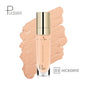 Blushimmer face contour concealer palette with liquid, waterproof, full coverage foundation and correctors for dark skin tones.