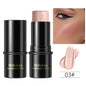 Blushimmer highlighting and bronzer stick with face brightening, blusher, concealer, and contouring for natural makeup looks.