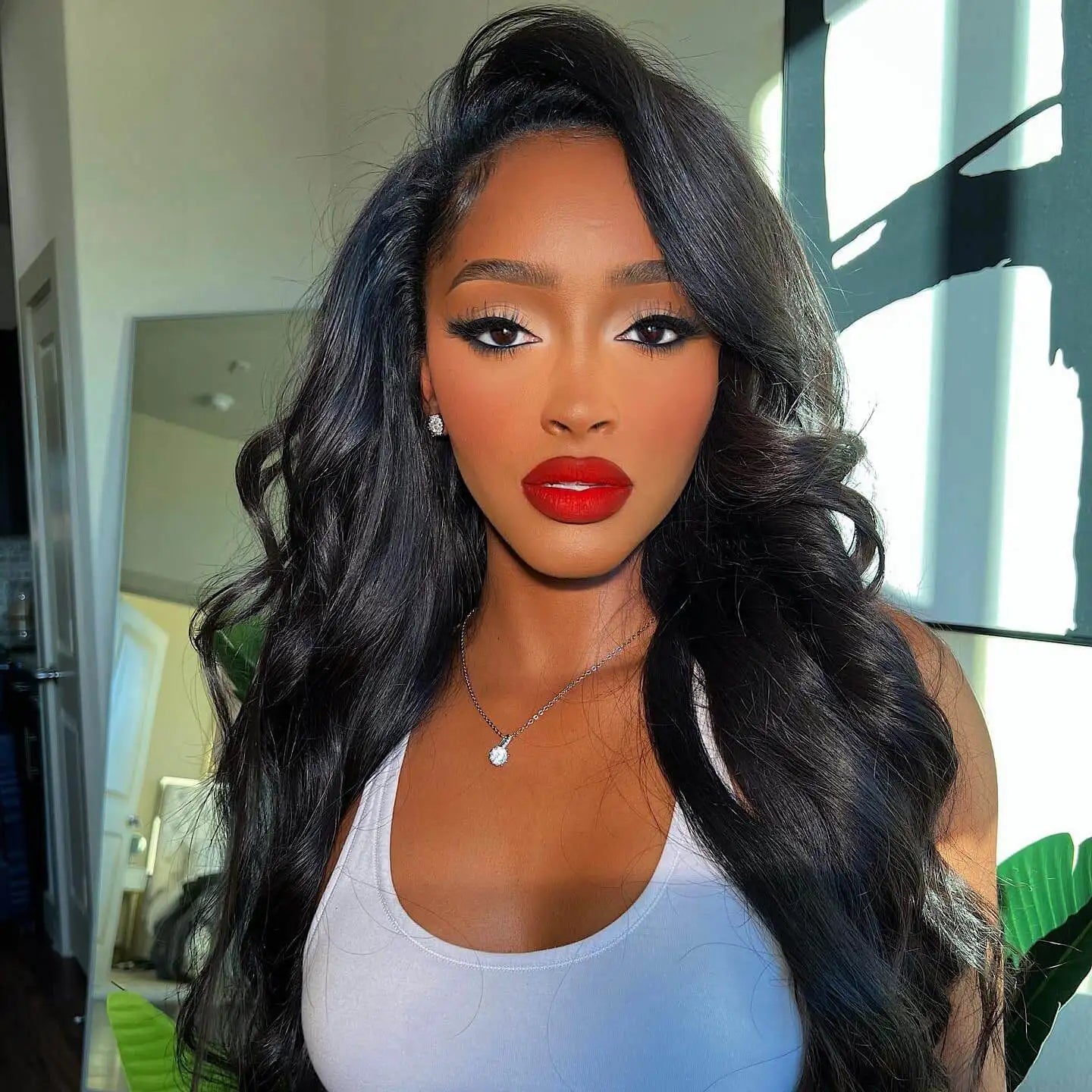 Pre Plucked Brazilian Body Wave Human Hair Wigs Hd Transparent 13x4 Lace Front Wig 180% Density Lace Frontal Wig with Baby Hair
