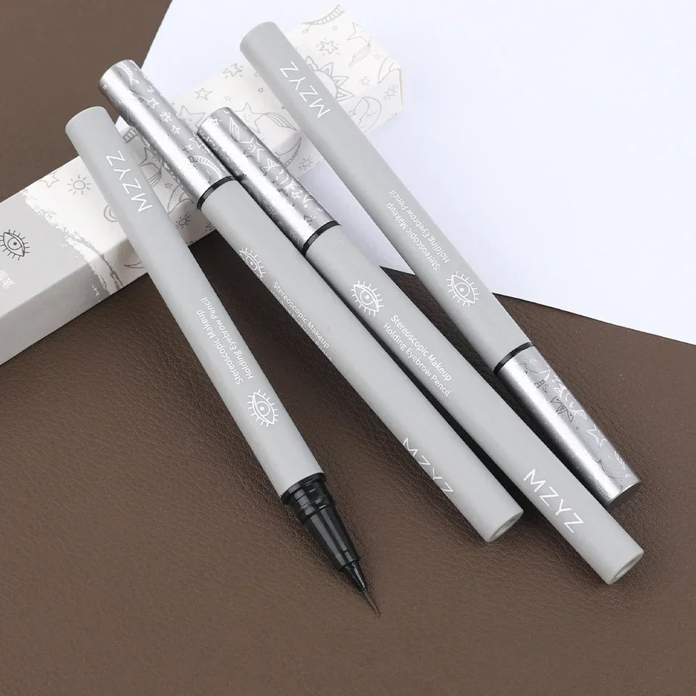 Blushimmer waterproof liquid eyebrow pencil and eyeliner, ultra-fine, long-lasting, no blooming, ideal for natural eyebrow and eye makeup.