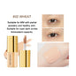 Blushimmer wheat tone moisturizing liquid concealer for full coverage, oil control, and pore concealment, with ivory foundation cream.