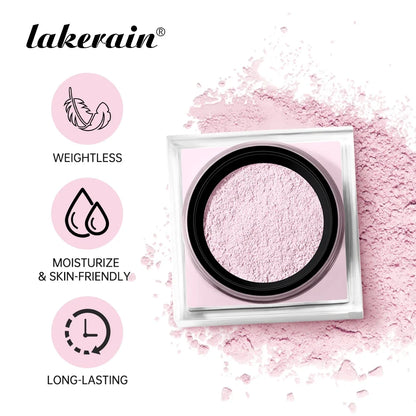 Blushimmer loose baking and setting powder for matte, oil control, waterproof face makeup with natural, brightening finish