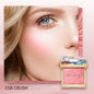 Blushimmer Catkin Eternal Love Rosy Cranes blush in a natural, long-lasting blush compact with floral design and soft pink shades.