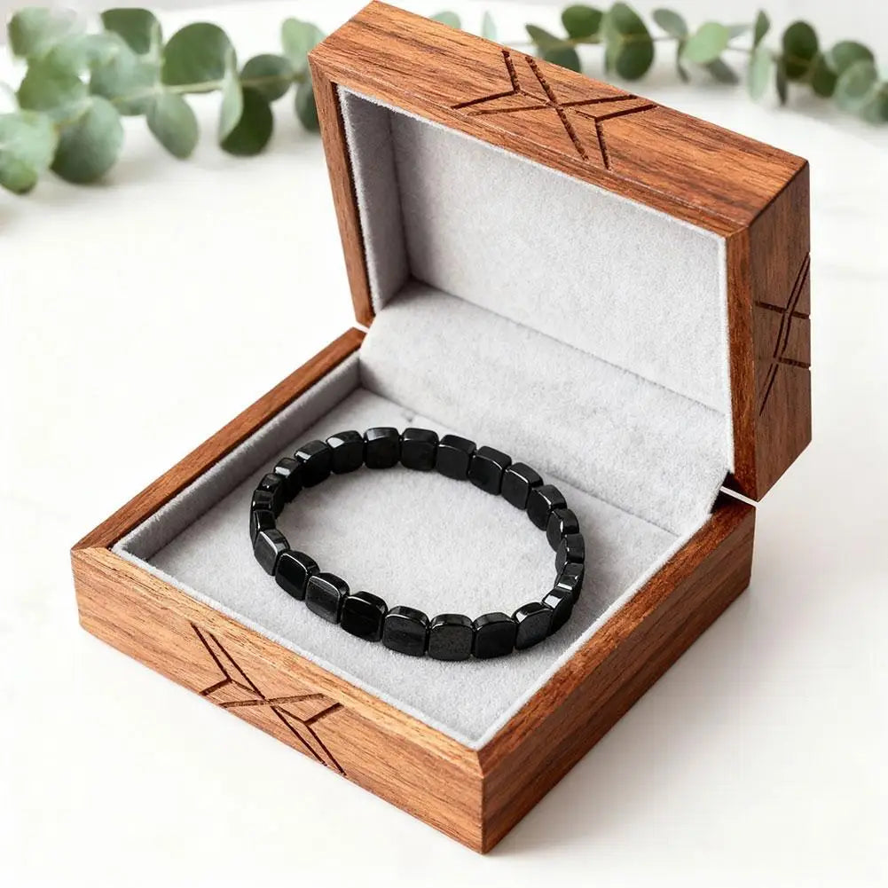 2025 New Hematite Bracelet Men, Hematite Bracelet, Naturally Support T-Levels, Restore Confidence, Nhance Mental Clarity & Focus