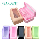 Dental Instrument Sterilizer Disinfection Box Manicure Nail Tools Tweezers Sterilizing Tray Surgical Pliers Cleaner Equipment