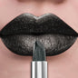 Blushimmer 21-color glitter metallic lip tint, shiny pearlescent finish, long-lasting matte lipstick for bold lip makeup.
