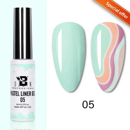 Blushimmer metallic gel polish in gold and silver with chrome mirror finish, semi-permanent UV LED nail gel, super bright and reflective.