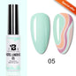 Blushimmer metallic gel polish in gold and silver with chrome mirror finish, semi-permanent UV LED nail gel, super bright and reflective.