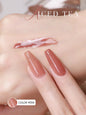 Blushimmer MIANEL 12ML Japanese-style fairy gel nail polish in white, pink, nude, and clear shades for summer nails.