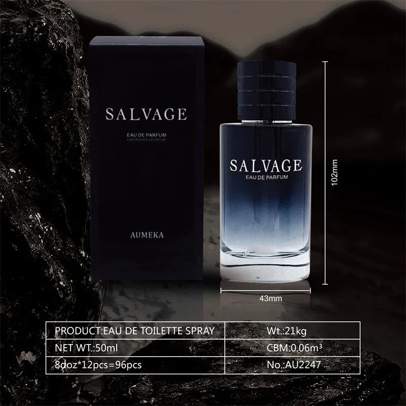 Blushimmer men's perfume spray with long-lasting, alluring scent and pheromones, featuring a stylish bottle design.