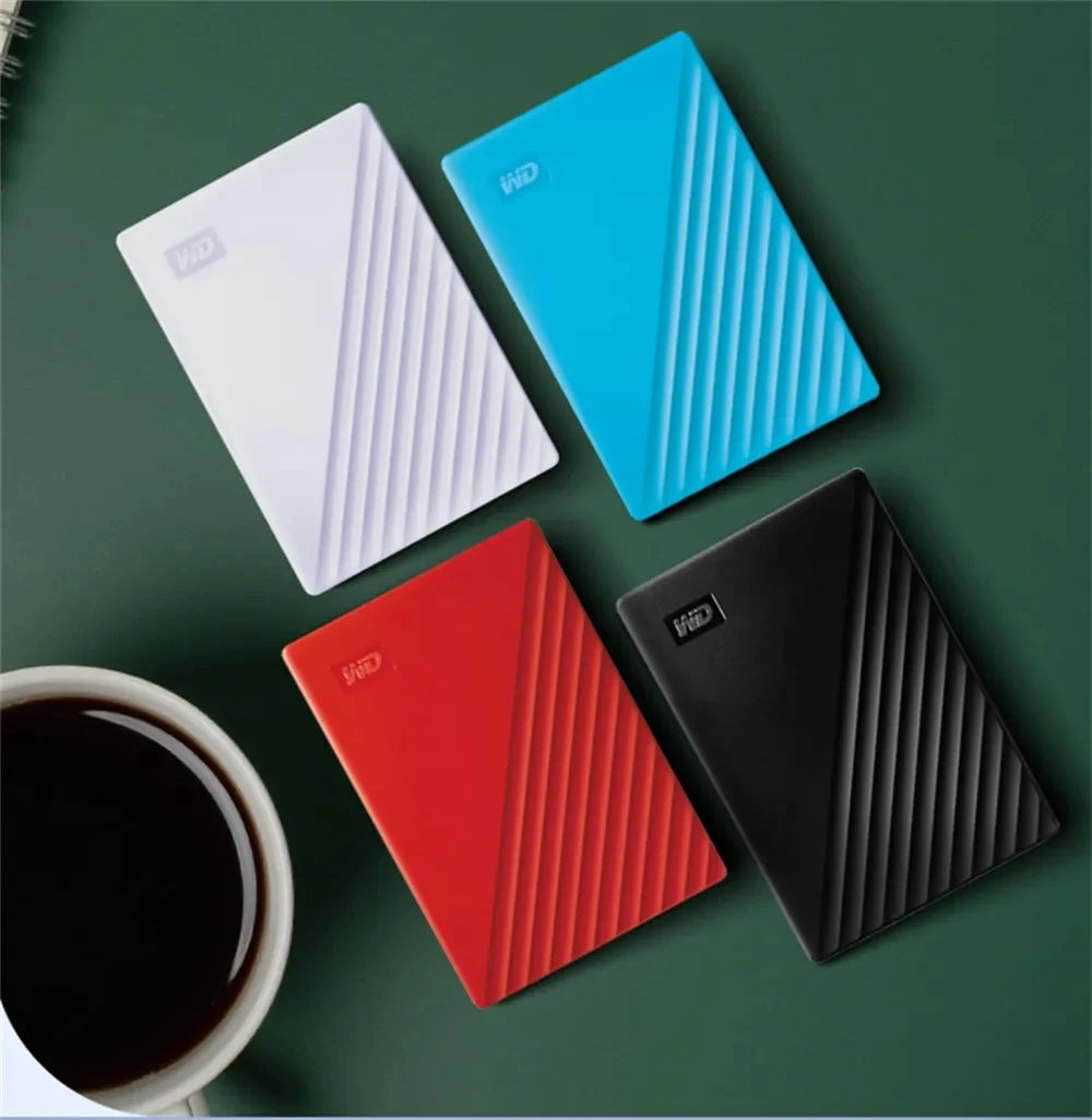 Western Digital WD My Passport Portable 1TB 2TB 4TB 5TB External Hard Drive USB3.0 Backup software and password protection HDD