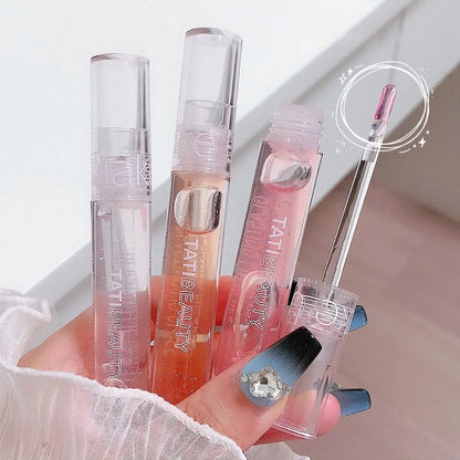 Uuny Transparent Moisturizing Lip Oil - Water Gloss Finish