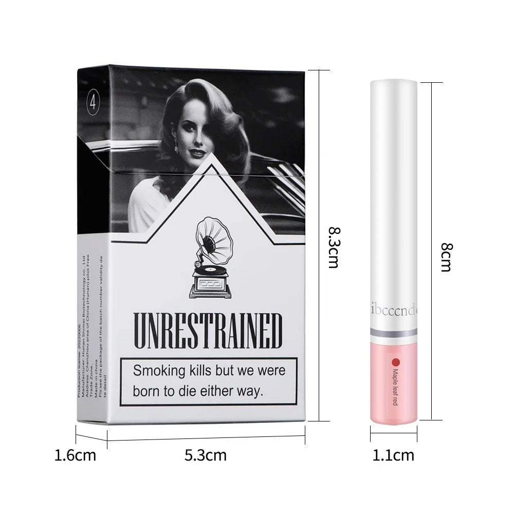 Blushimmer makeup lipstick set with four color lip tints, gloss, and matte lip pomades, waterproof and long-lasting.