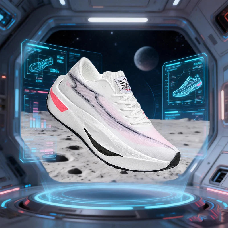 Men Sports Running Shoes Shock Absorbing Marathon Breathable Women Athletic Sneakers Jogging Off Road Running Casual Sports Shoe