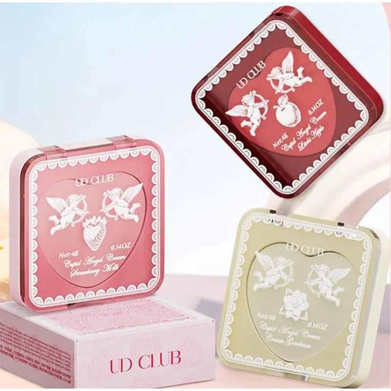 Blushimmer Cupid Eros unisex perfume bottle with floral, fruity scent notes of strawberry, gardenia, and apple.