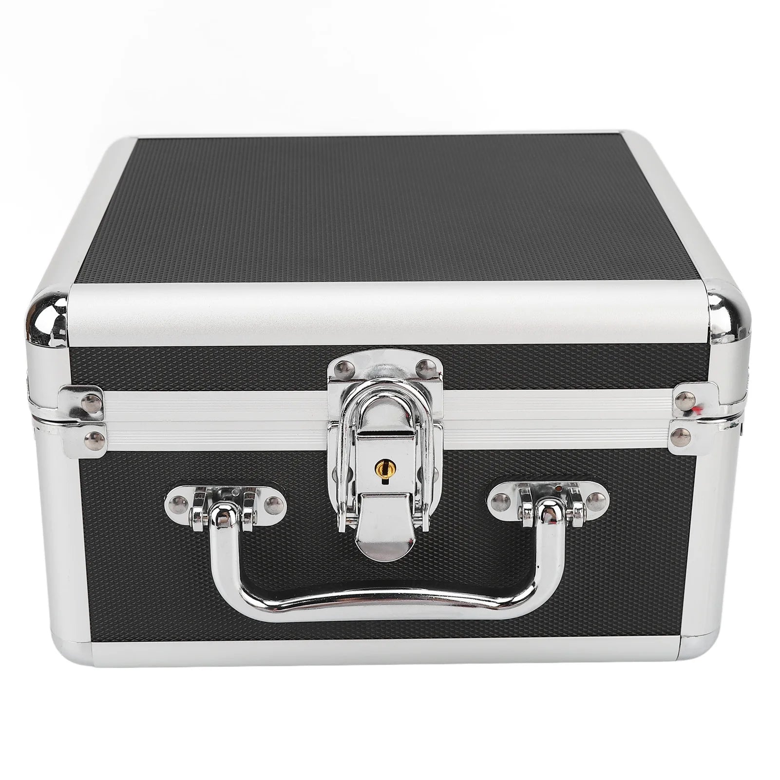 2.5in Hard Drive Storage Box Convenient Handle 20 Bays Hard Drive Case Aluminum Alloy Security Lock Double  for Home