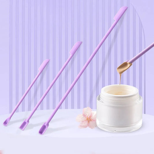 Beauty Tools Face Mask Brush Cosmetic Kitchen Accessories Silicone Spatula Deep Bottle Scraper Makeup Brushes Cosmetics Spoon